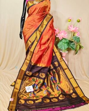 Pure Silk Paithani