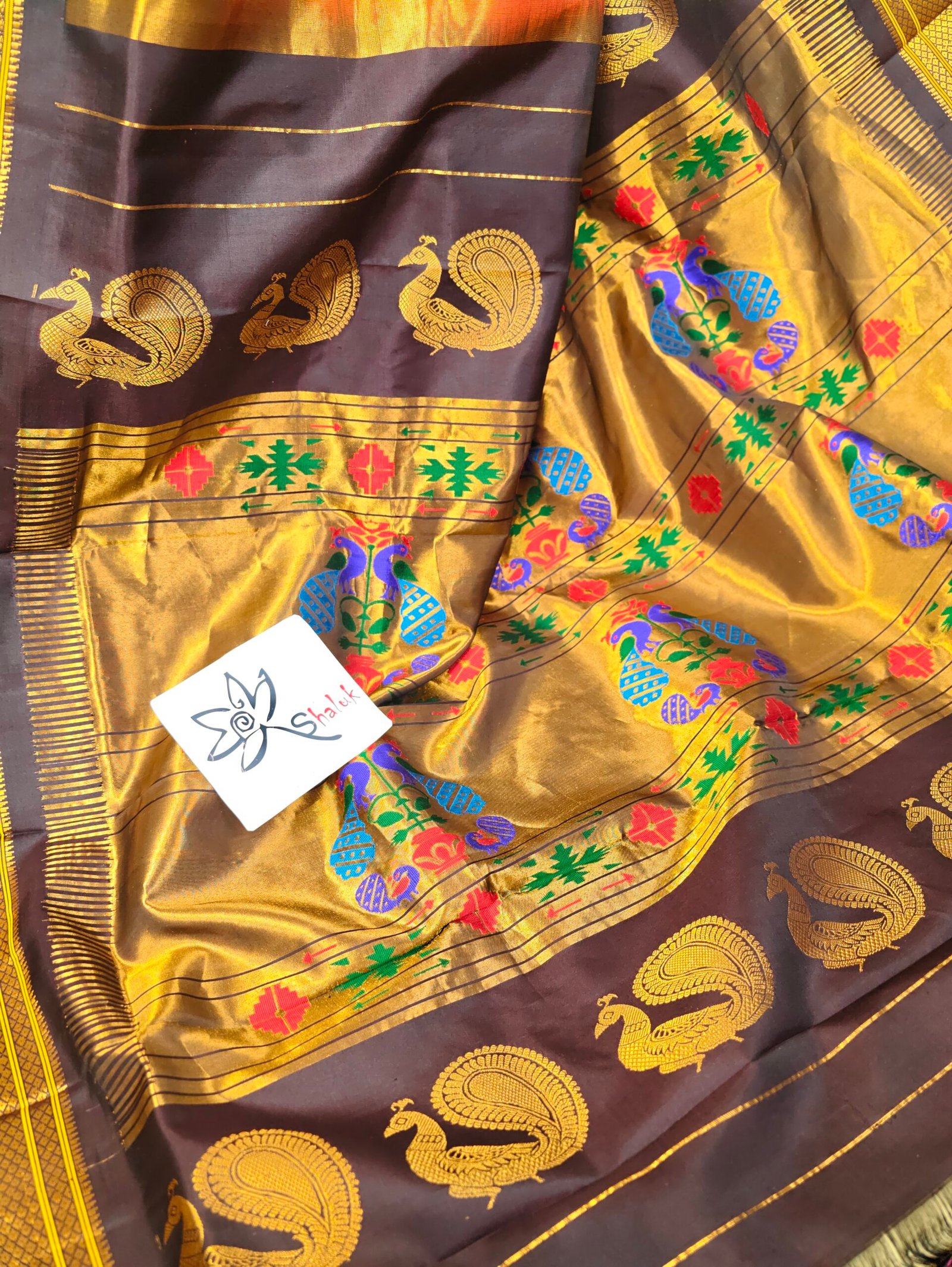 Pure Silk Paithani - Image 4