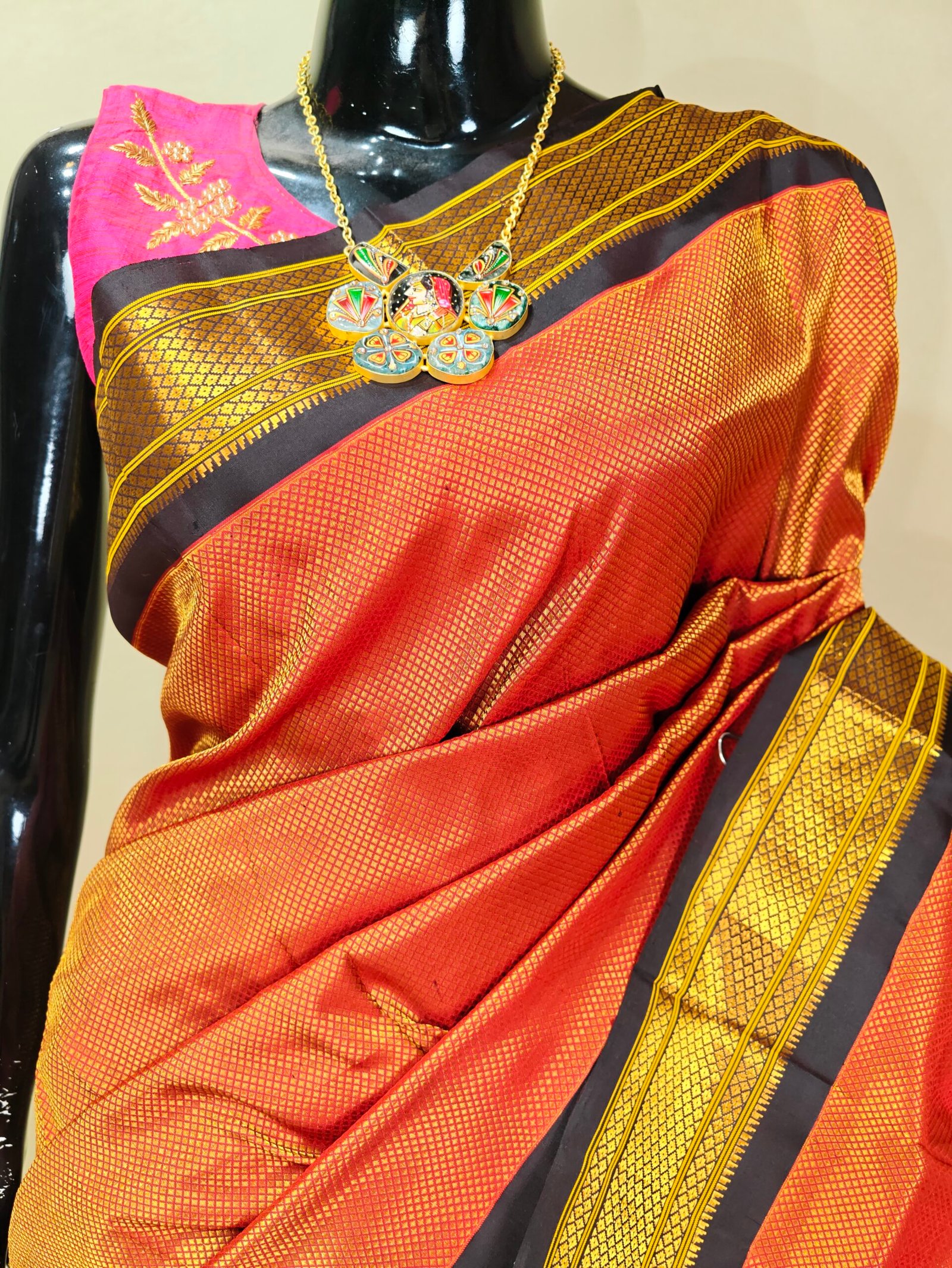 Pure Silk Paithani - Image 2