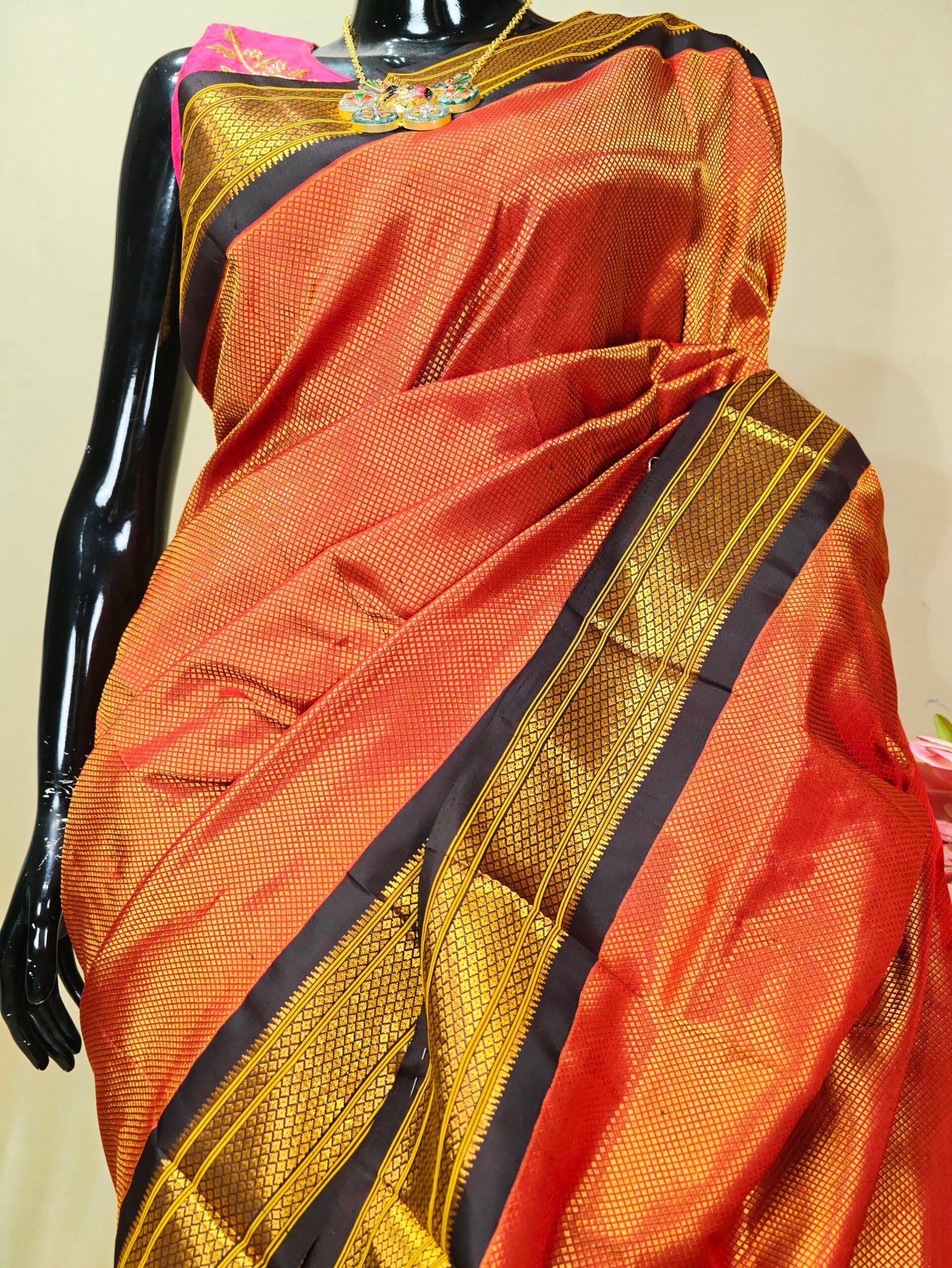 Pure Silk Paithani - Image 3