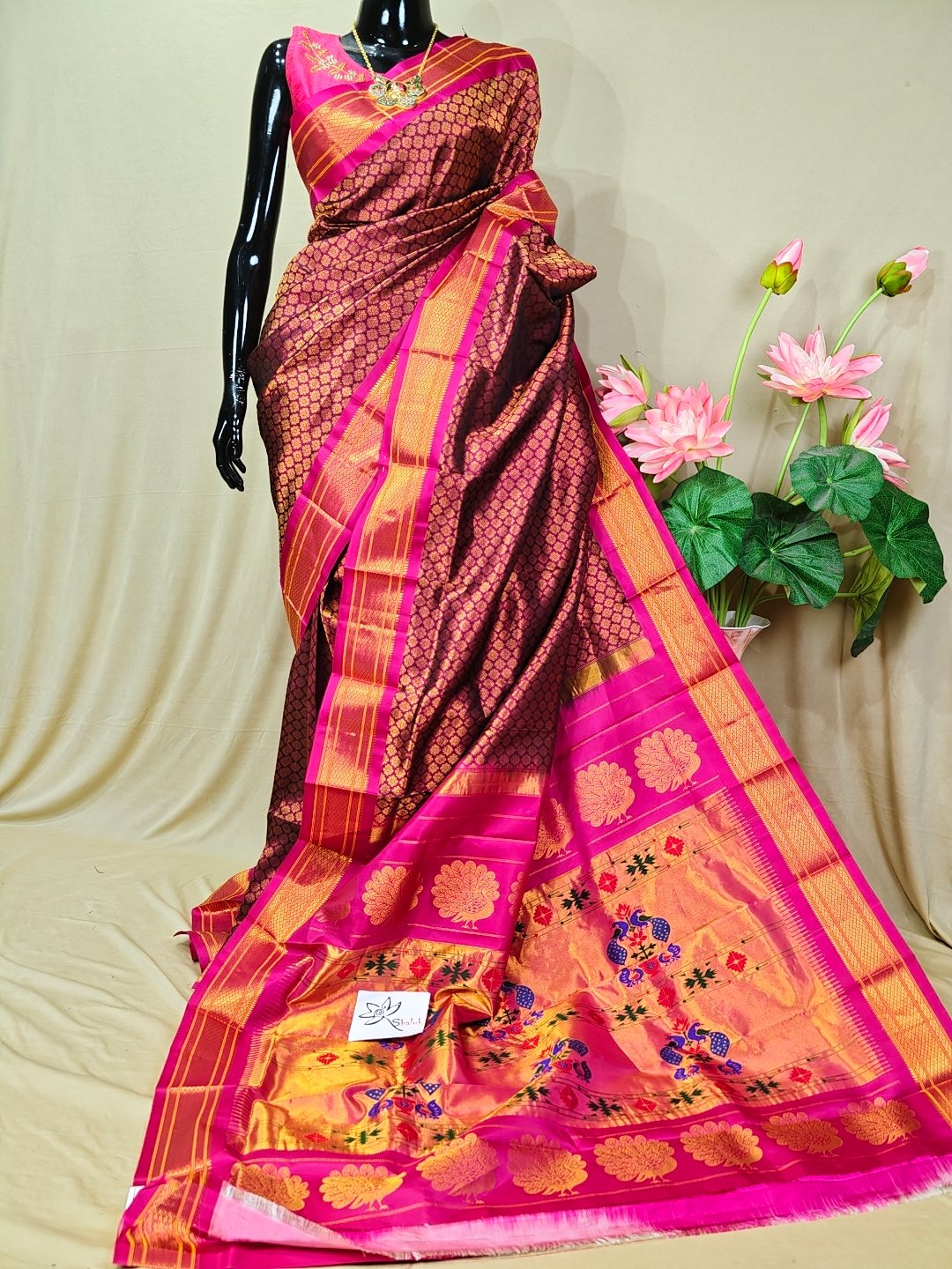 Pure Silk Paithani