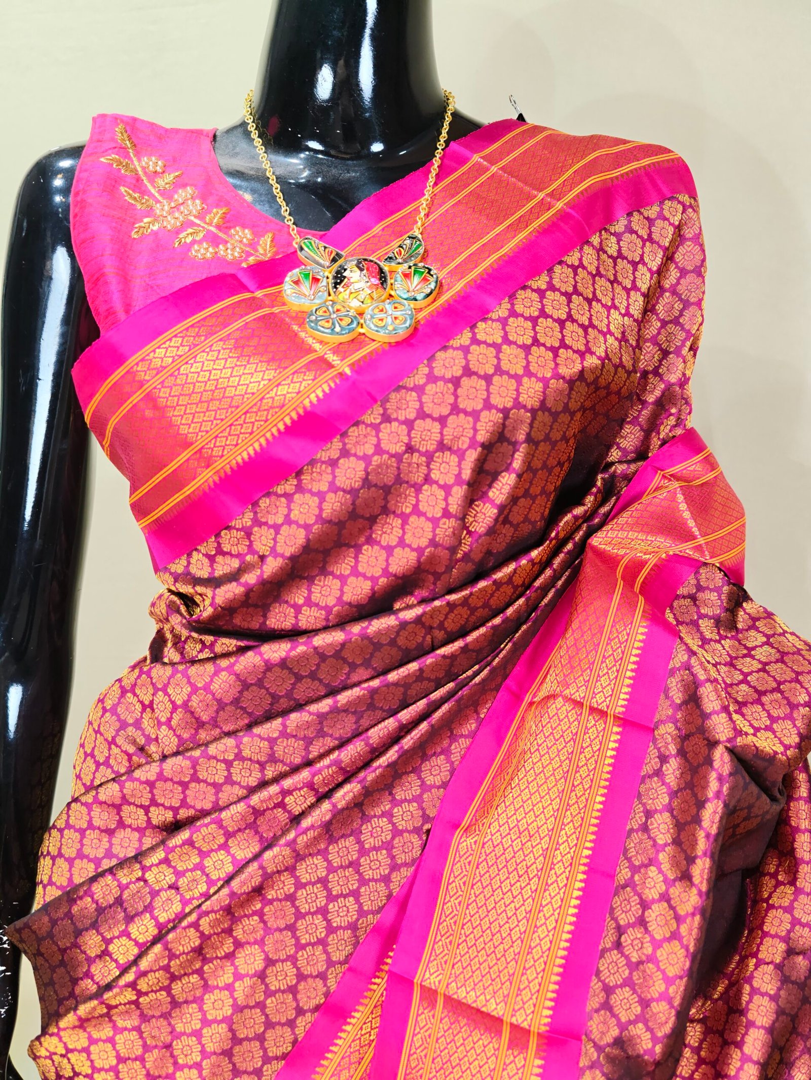 Pure Silk Paithani - Image 2
