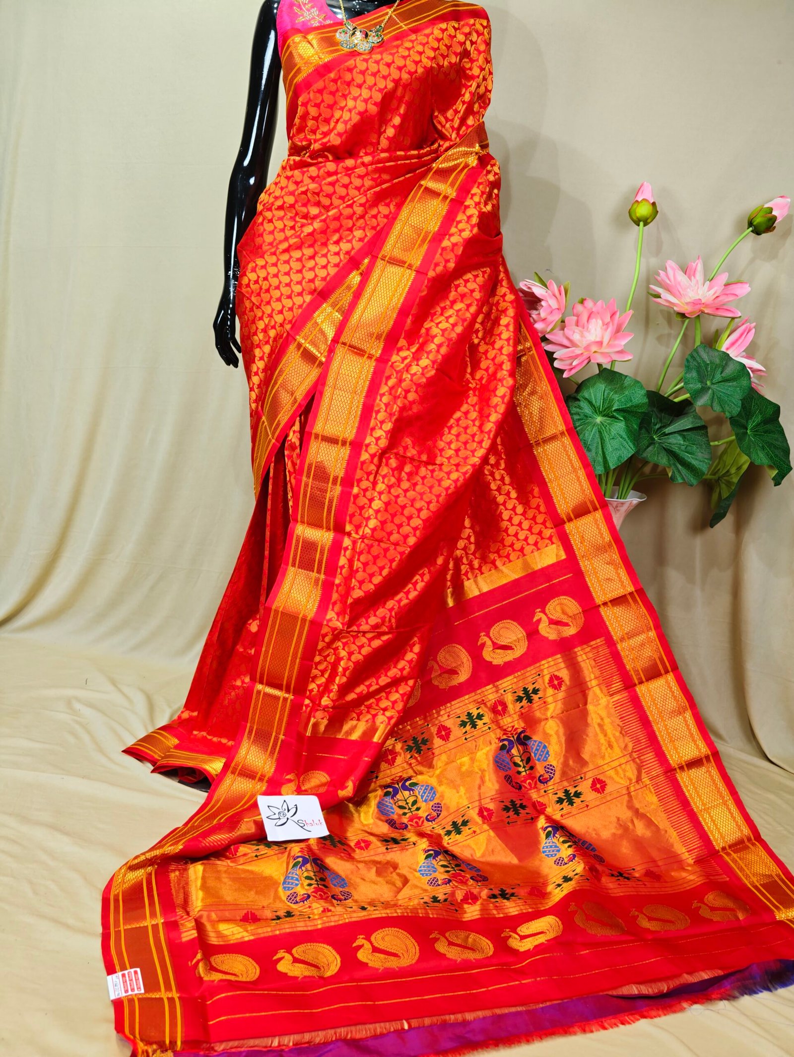 Pure Silk Paithani