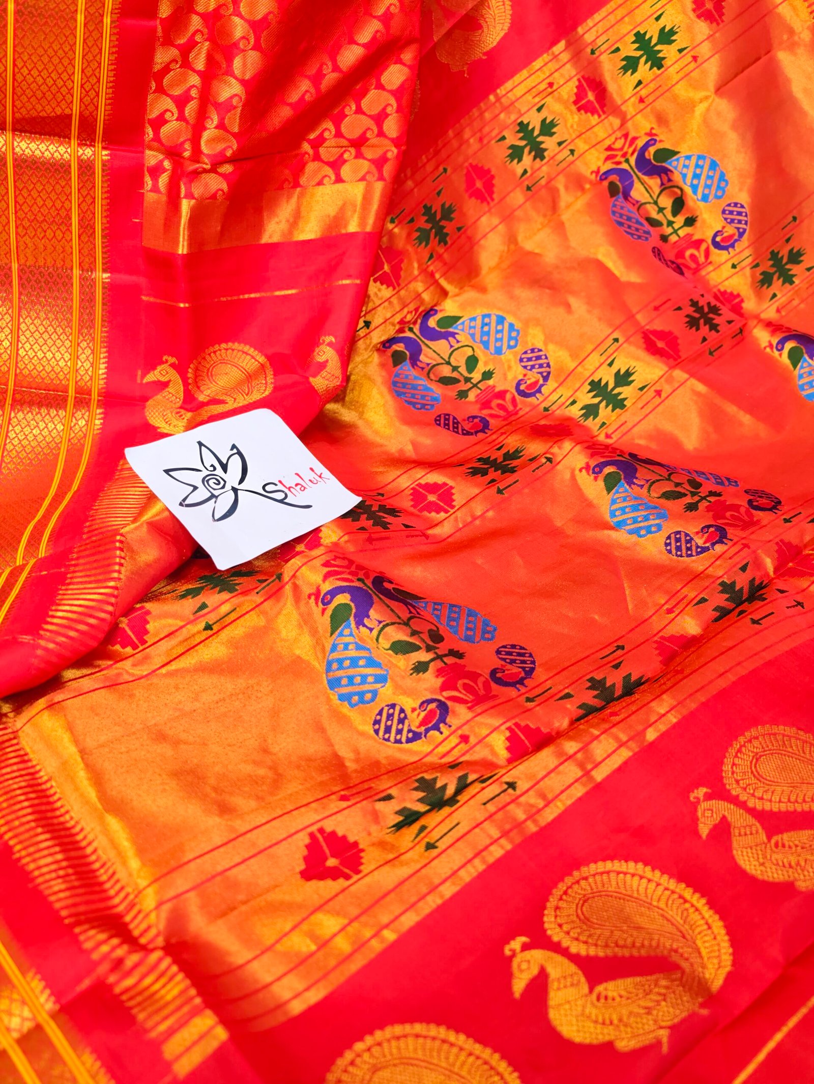 Pure Silk Paithani - Image 4