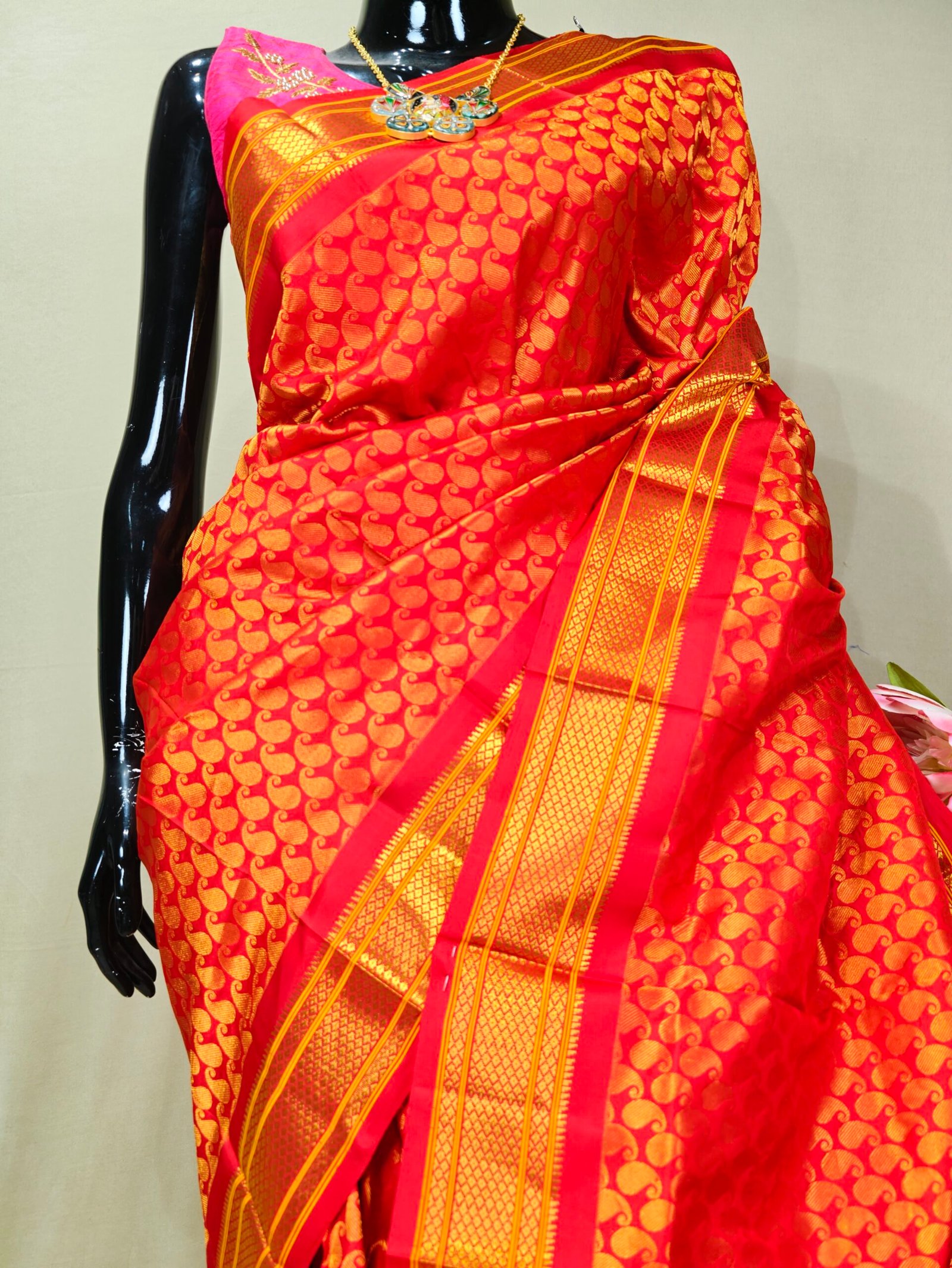 Pure Silk Paithani - Image 3