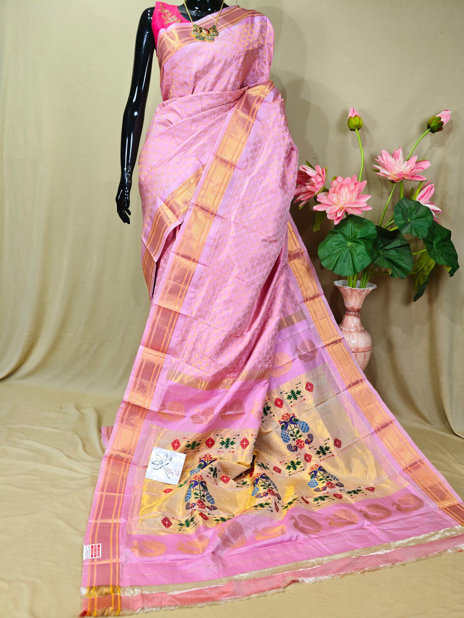 Pure Silk Paithani