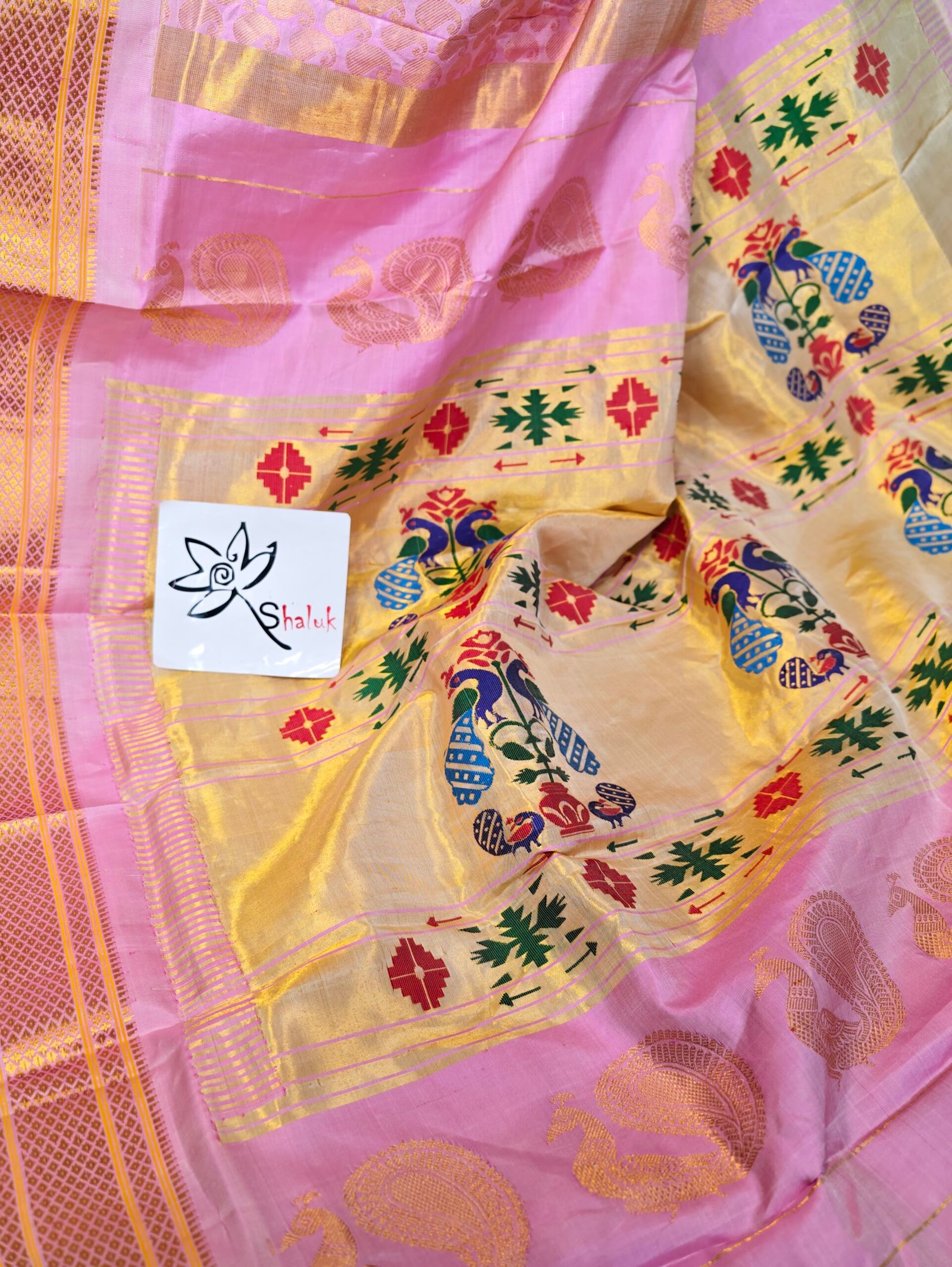 Pure Silk Paithani - Image 4