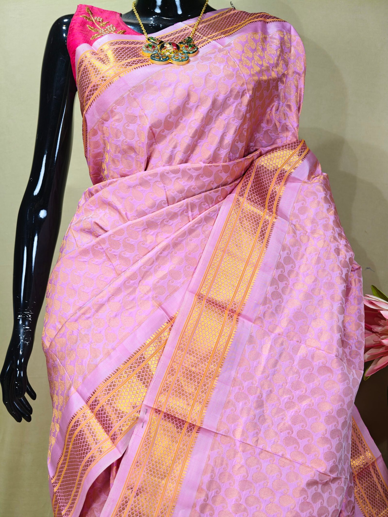 Pure Silk Paithani - Image 3