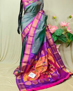 Pure Silk Paithani