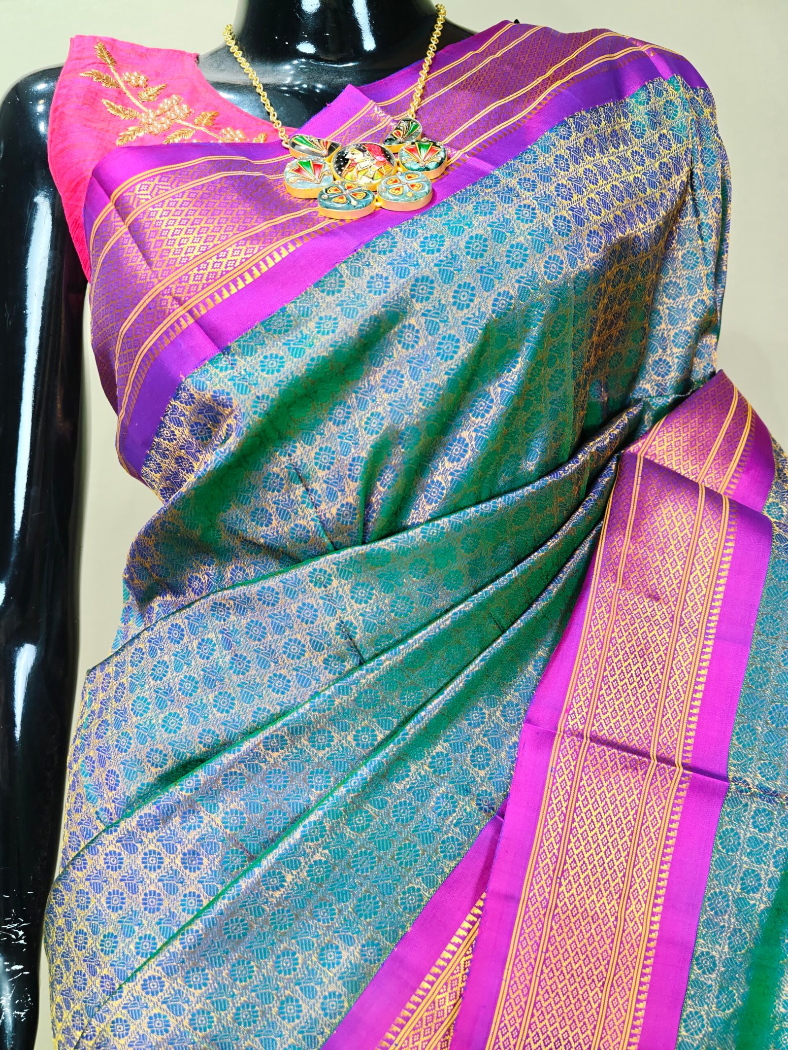 Pure Silk Paithani - Image 2