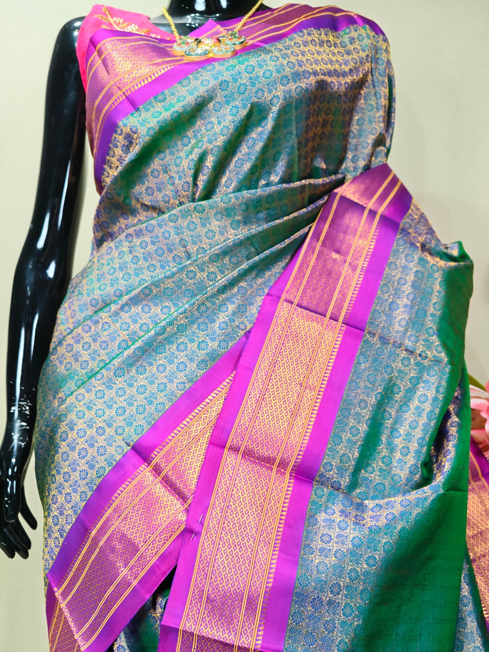 Pure Silk Paithani - Image 3