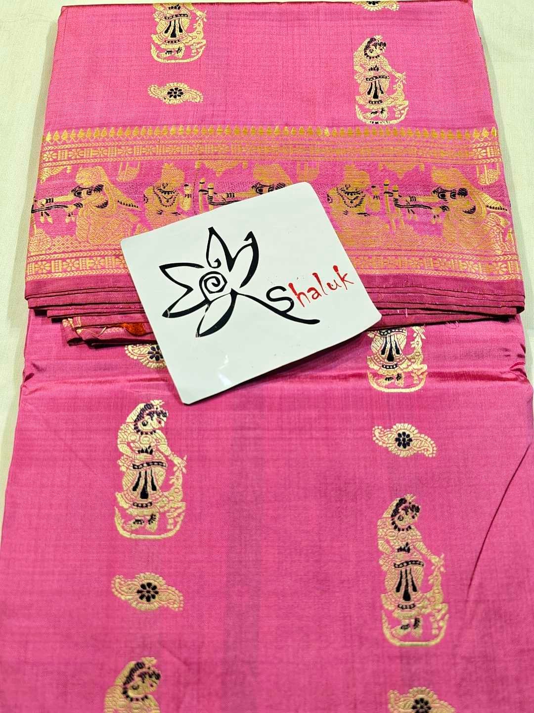 Pure Baluchari Saree - Image 5