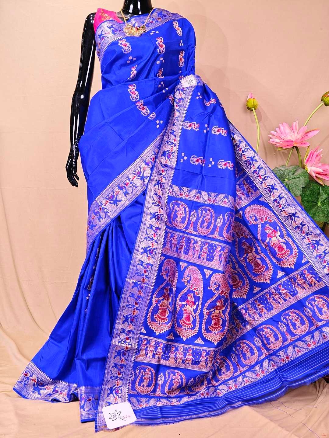 Pure Baluchari Saree