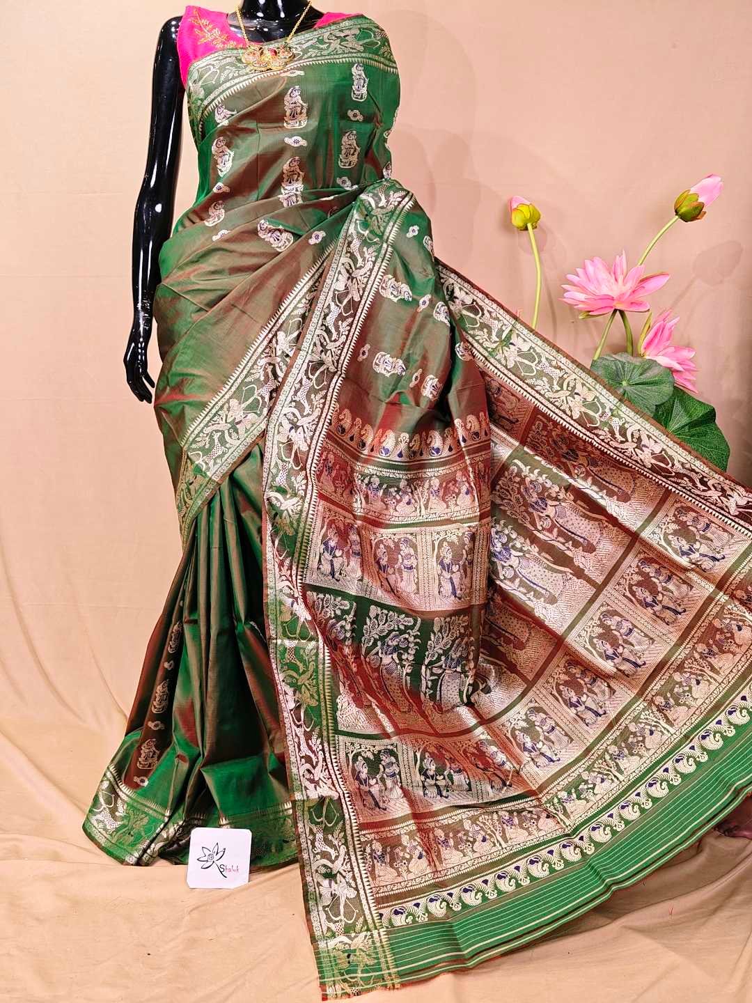 Pure Baluchari Saree