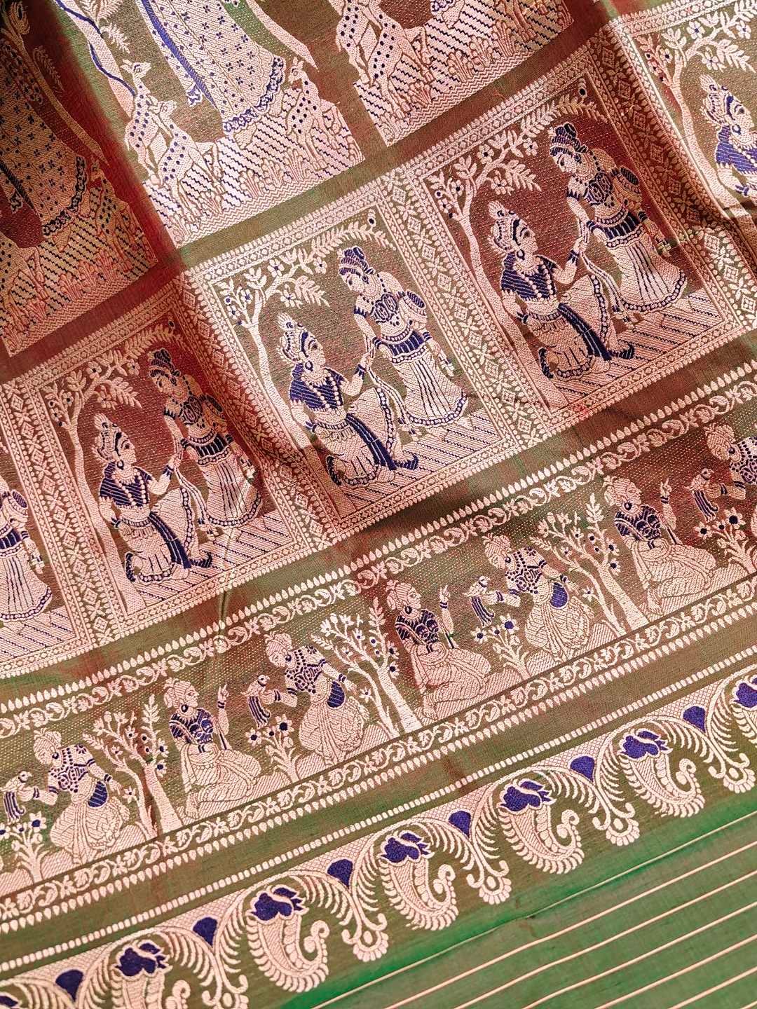 Pure Baluchari Saree - Image 2
