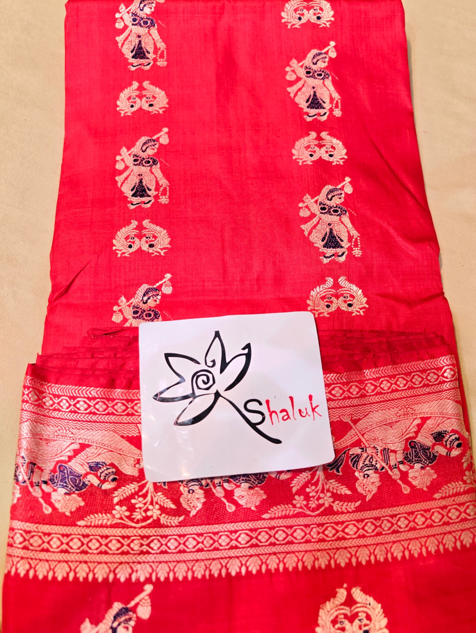 Pure Baluchari Saree - Image 5