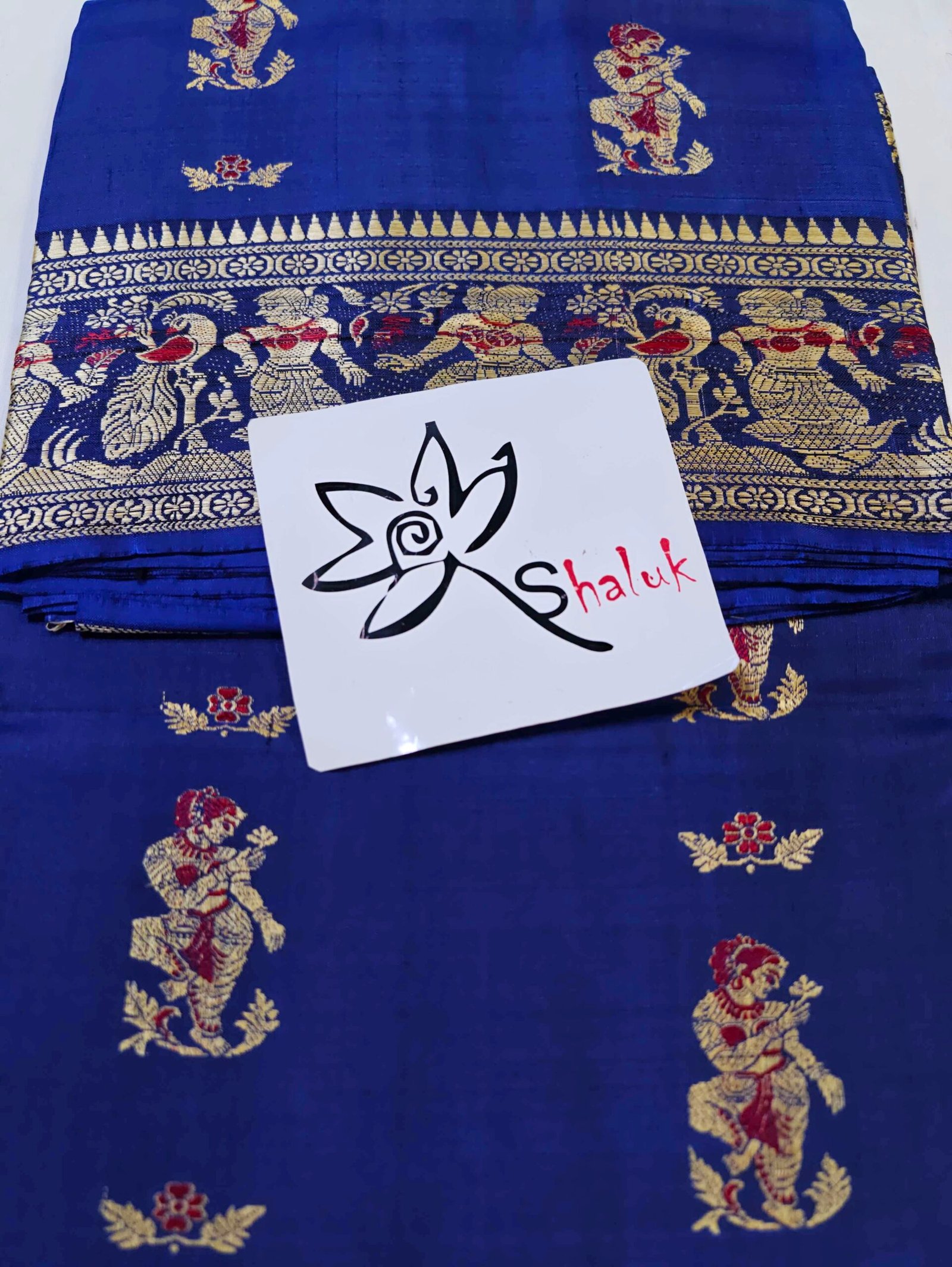 Pure Baluchari Saree - Image 5
