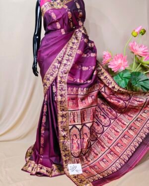 Pure Baluchari Saree