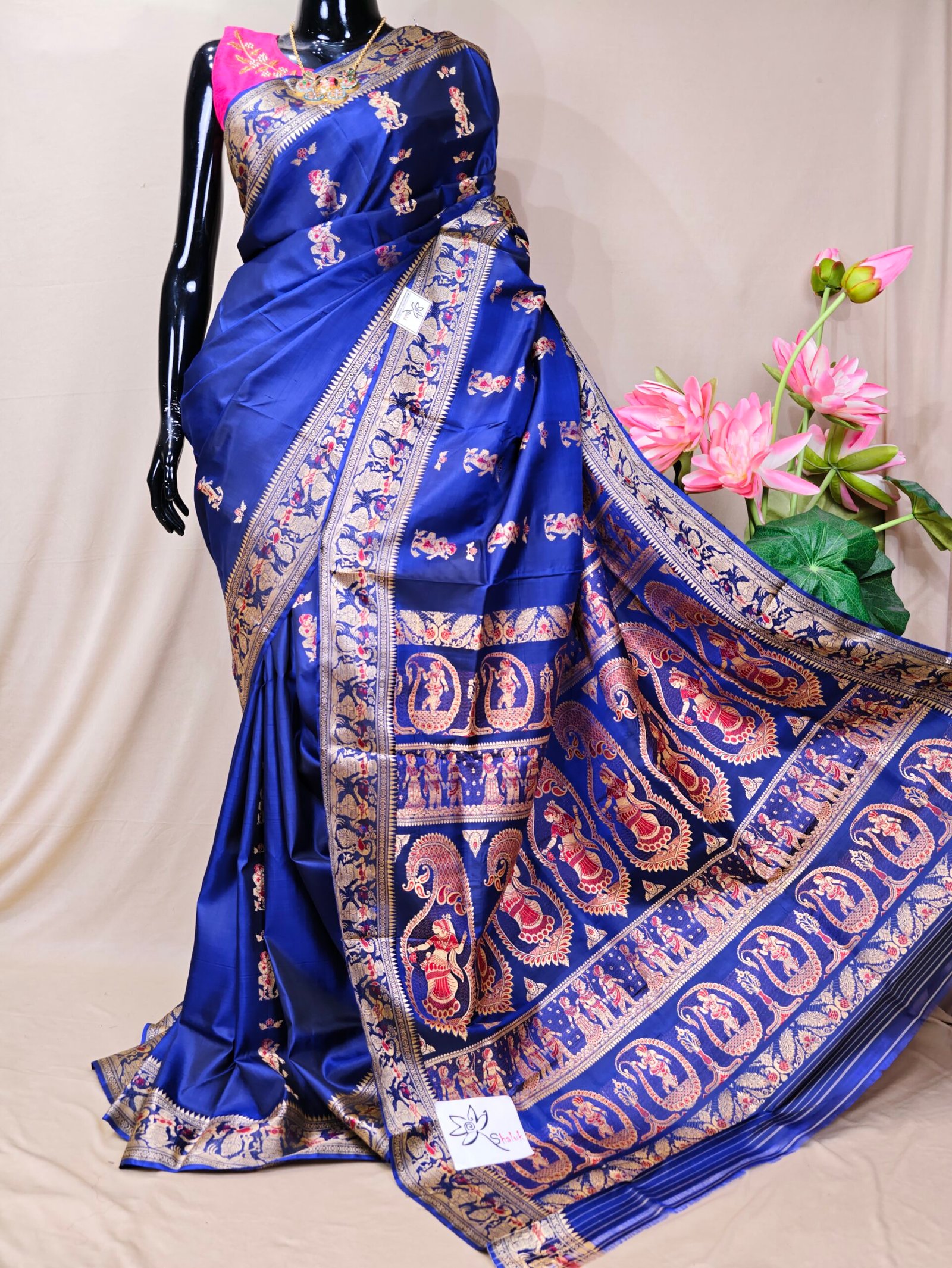 Pure Baluchari Saree