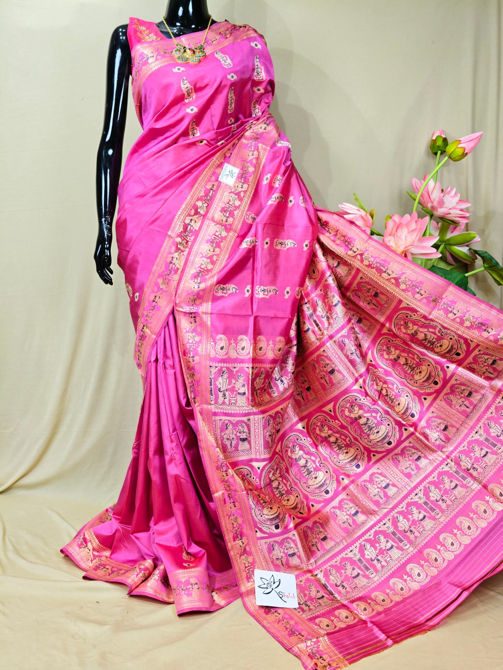 Pure Baluchari Saree