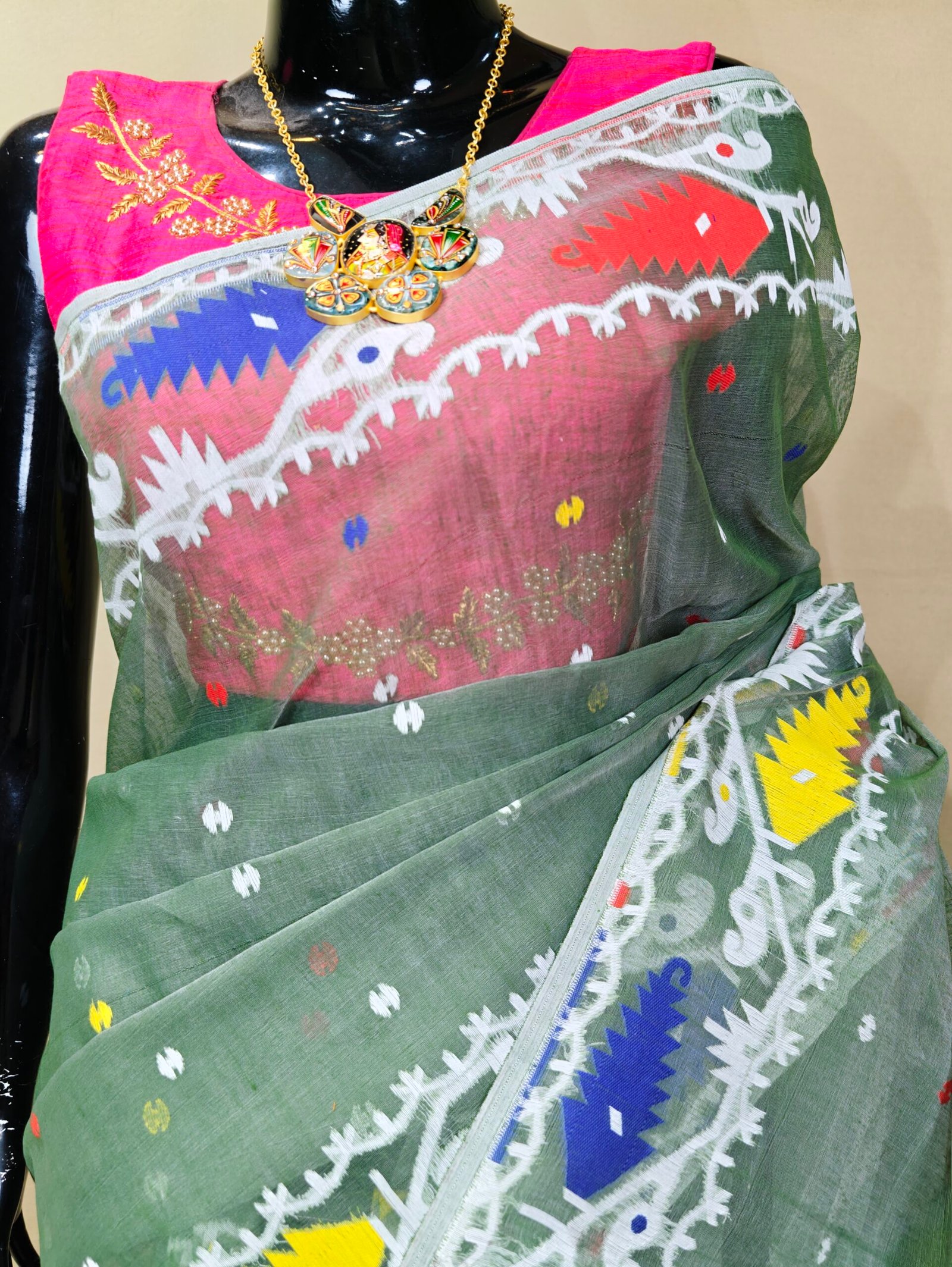 Jamdani Saree - Image 3